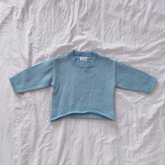 Charlie Knit Top - Blueberry