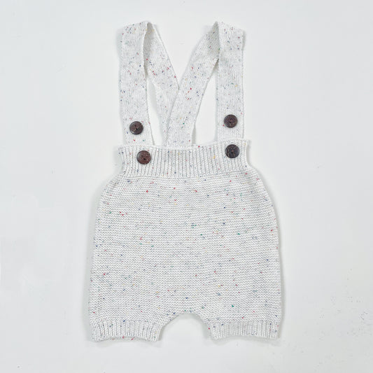 Lennie Knit Overall Bloomers - Sugar Sprinkles