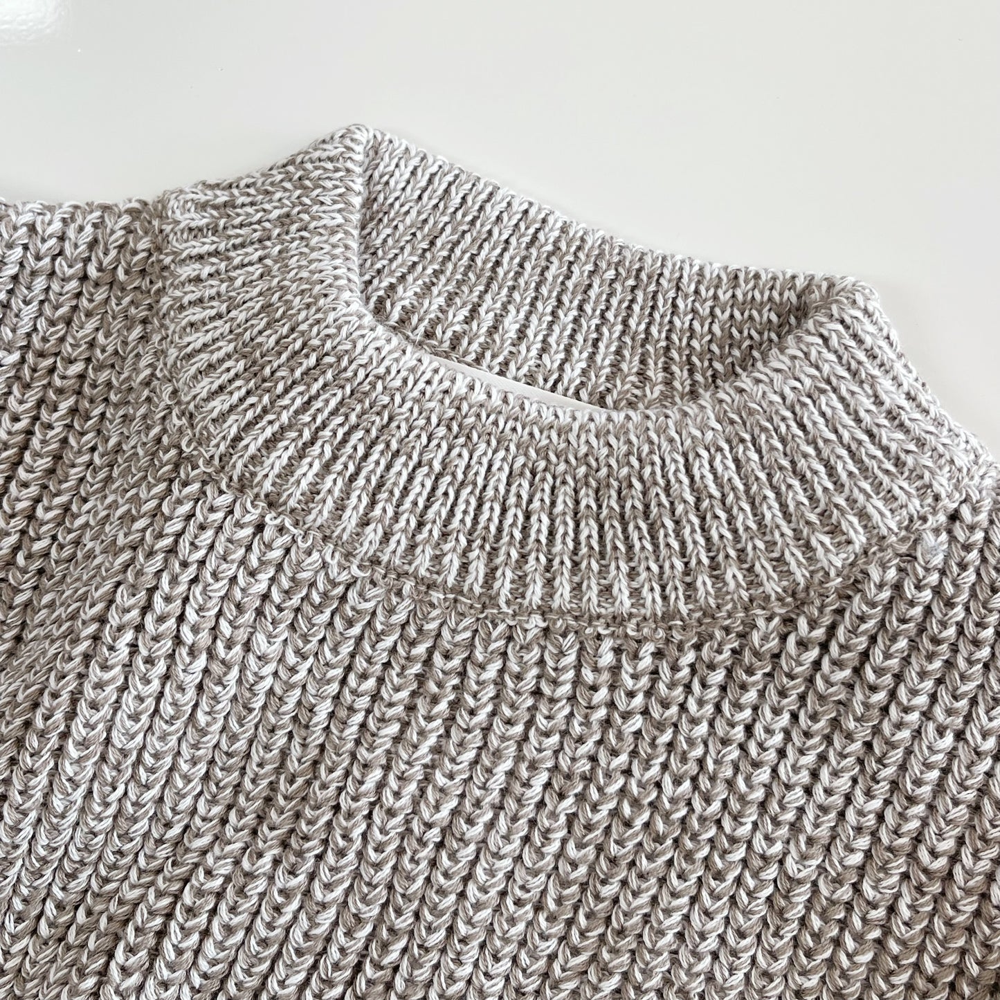 Riley Chunky Knit Sweater - Truffle